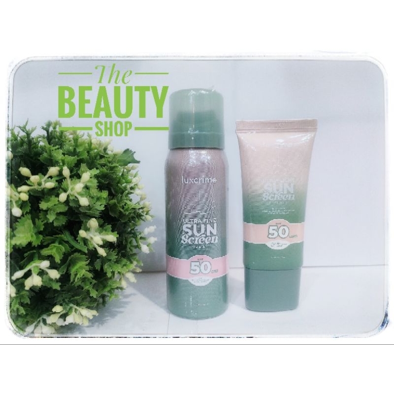 Jual Manado Luxcrime Ultra Light Sunscreen Essence Spf50 30gr // Ultra