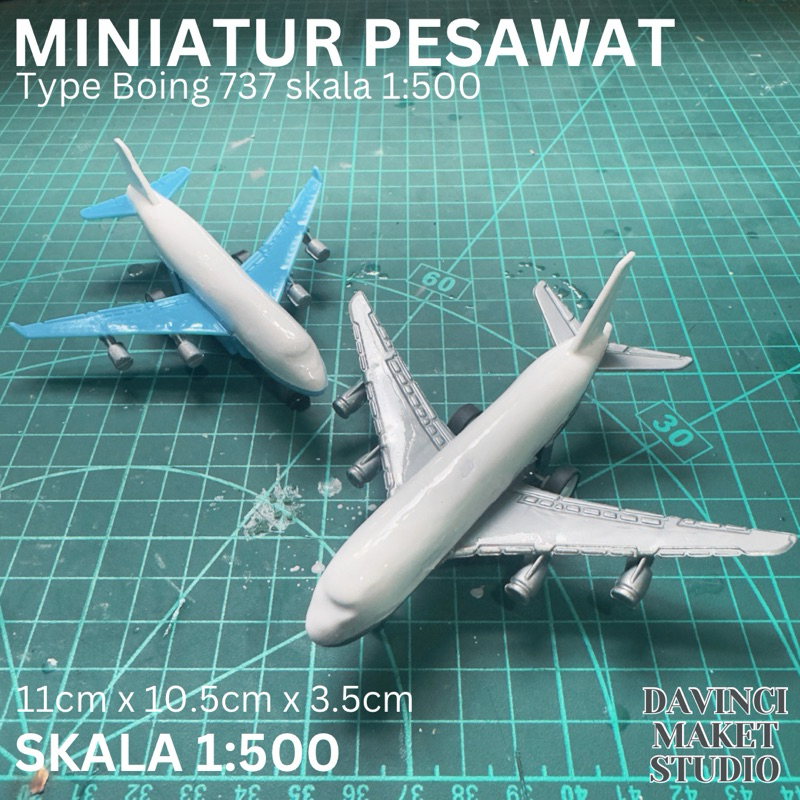 Jual 1500 Miniatur Pesawat Terbang Maket Diorama Air Plane Skala