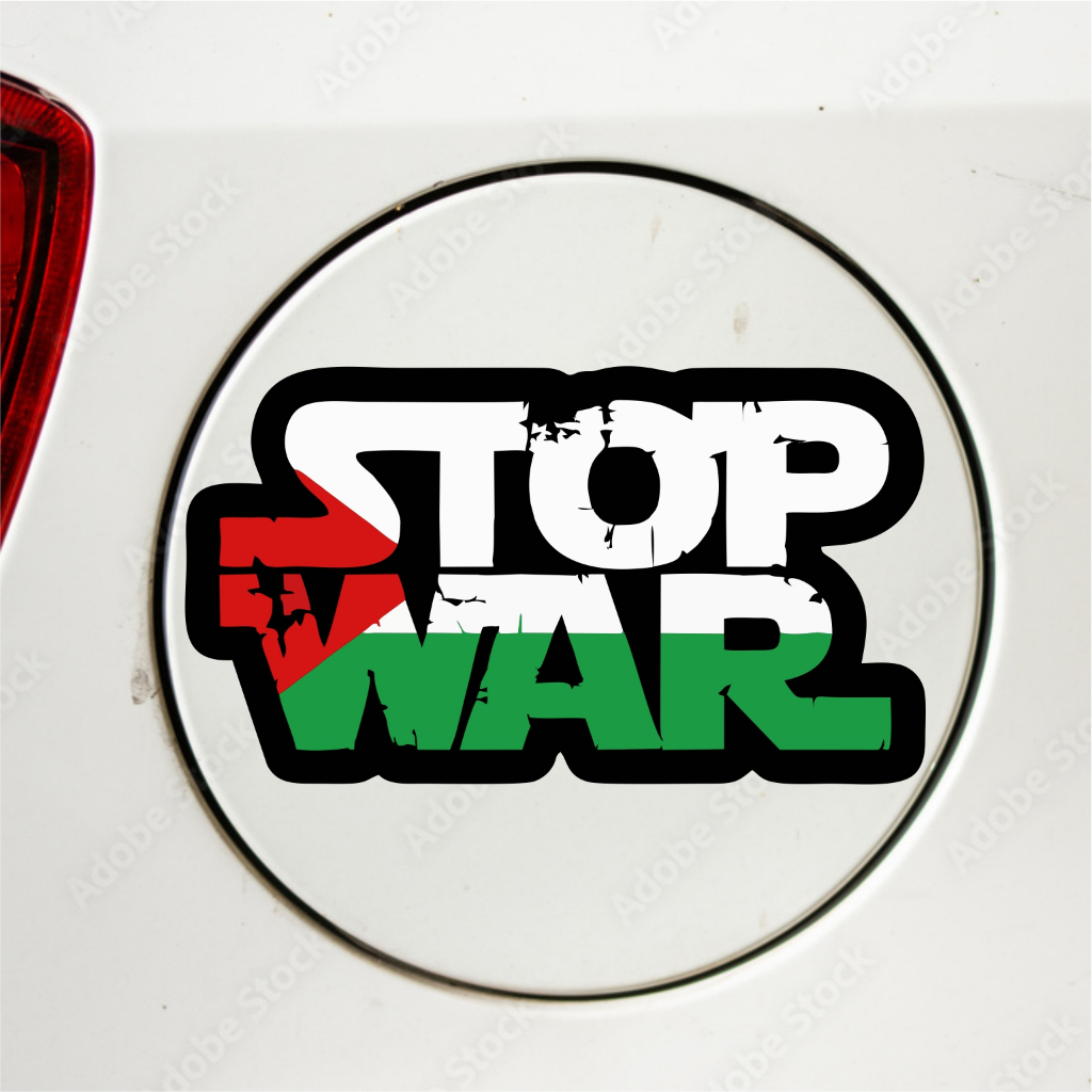 Jual stiker palestine stiker mobil cutting sticker free palestine gaza ...