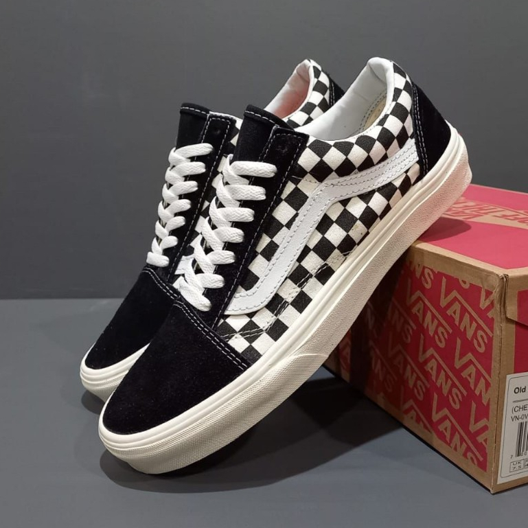 SEPATU VANS OLD SKOOL BLACK WHITE UNISEX PREMIUM BNIB SEPATU HITAM PUTIH SEPATU SEKOLAH SEPATU PRIA DAN SEPATUWANITA