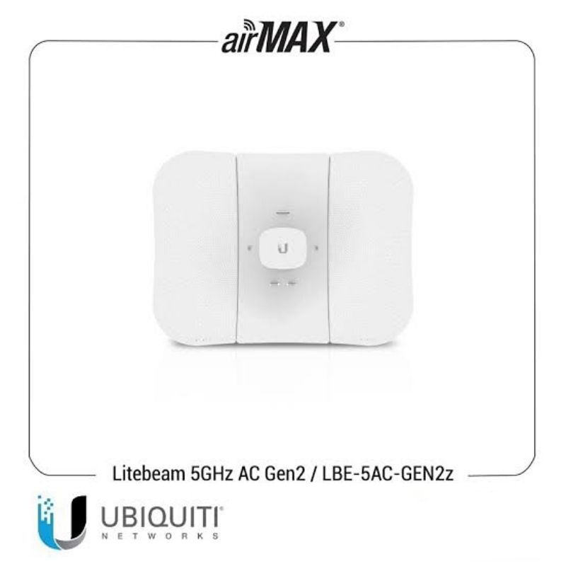 Jual UBIQUITI LiteBeam 5AC-GEN2 AirMax AC CPE LBE GEN2 | Shopee Indonesia