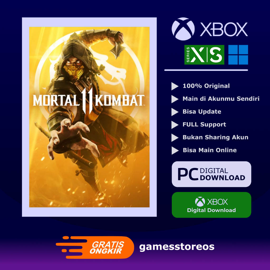 Jual Mortal Kombat 11 Game Original PC & XBOX Series X | S | Shopee ...