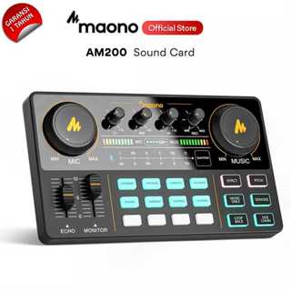 Jual MAONO AM200 Soundcard Audio Interface Podcast Live Streaming ...