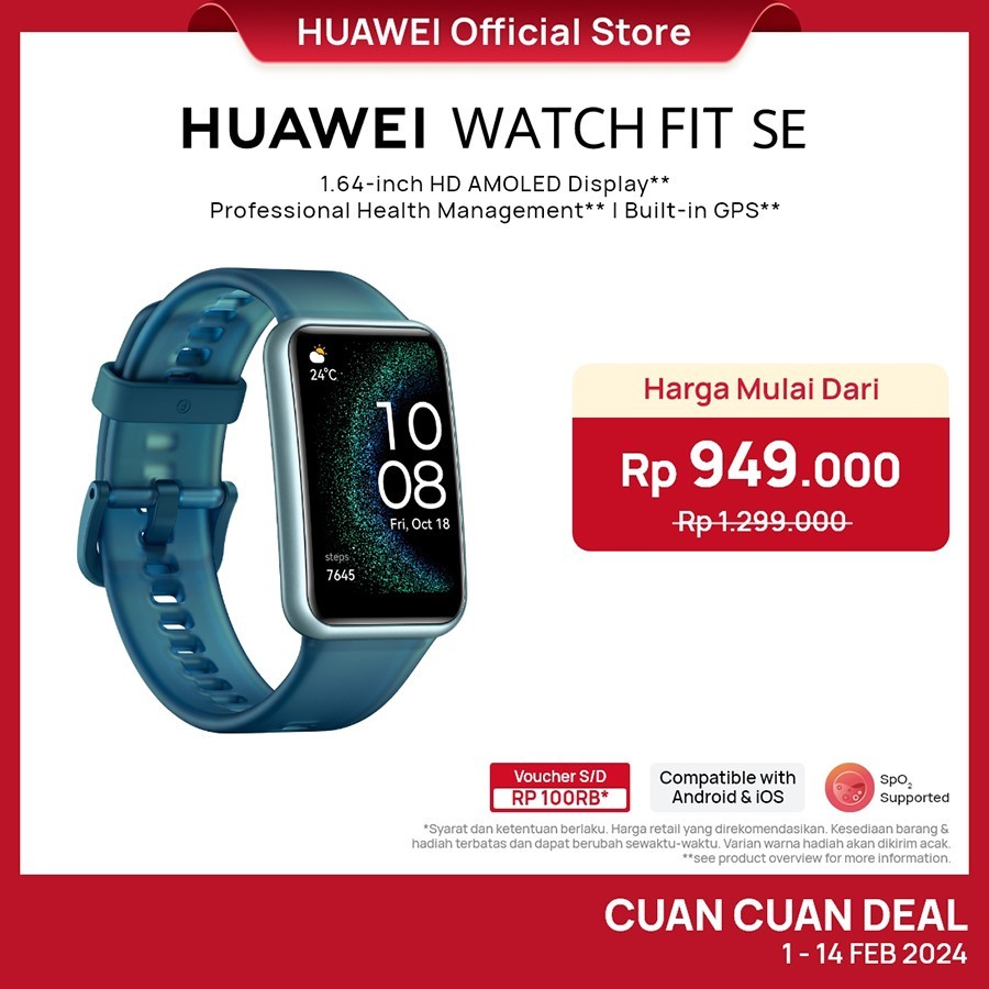 HUAWEI WATCH SE Special Edition AMOLED GPS Smartwatch ORIGINAL