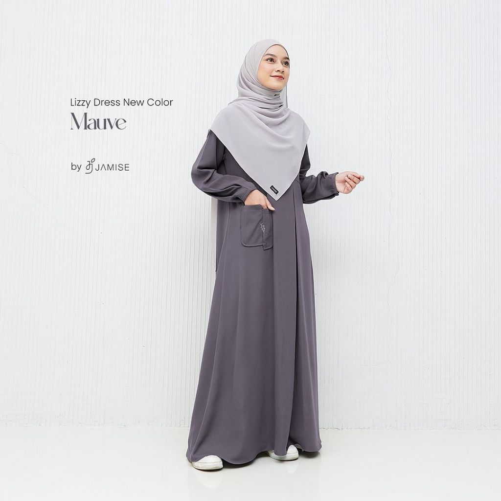 Jual Jamise Syari Lizzy Dress Jamise Syari Dress Abaya Gamis Abaya Dress Only Shopee Indonesia