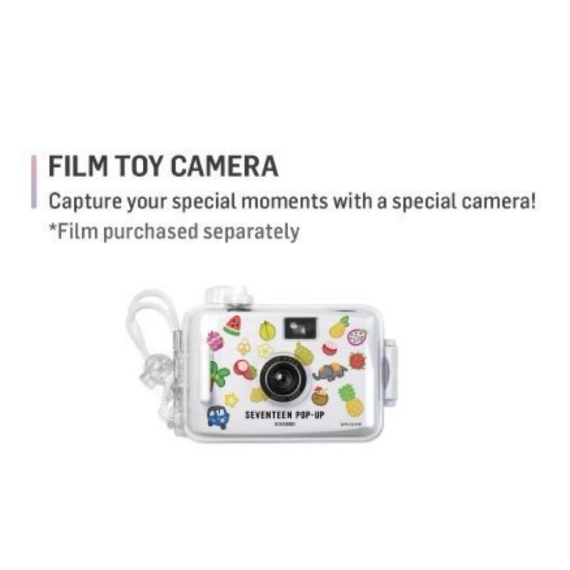 Jual [READY STOCK] SEVENTEEN POP UP STORE BANGKOK CAMERA TOY