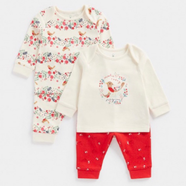 Jual Mothercare Robin Pyjamas (set 4pcs) | Shopee Indonesia