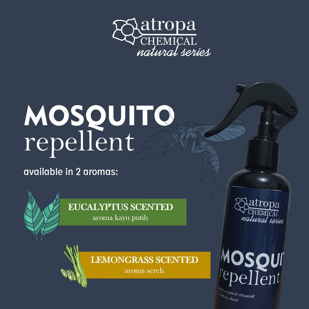 Jual Atropa Chemical Natural MOSQUITO REPELLENT - Cairan pengusir ...