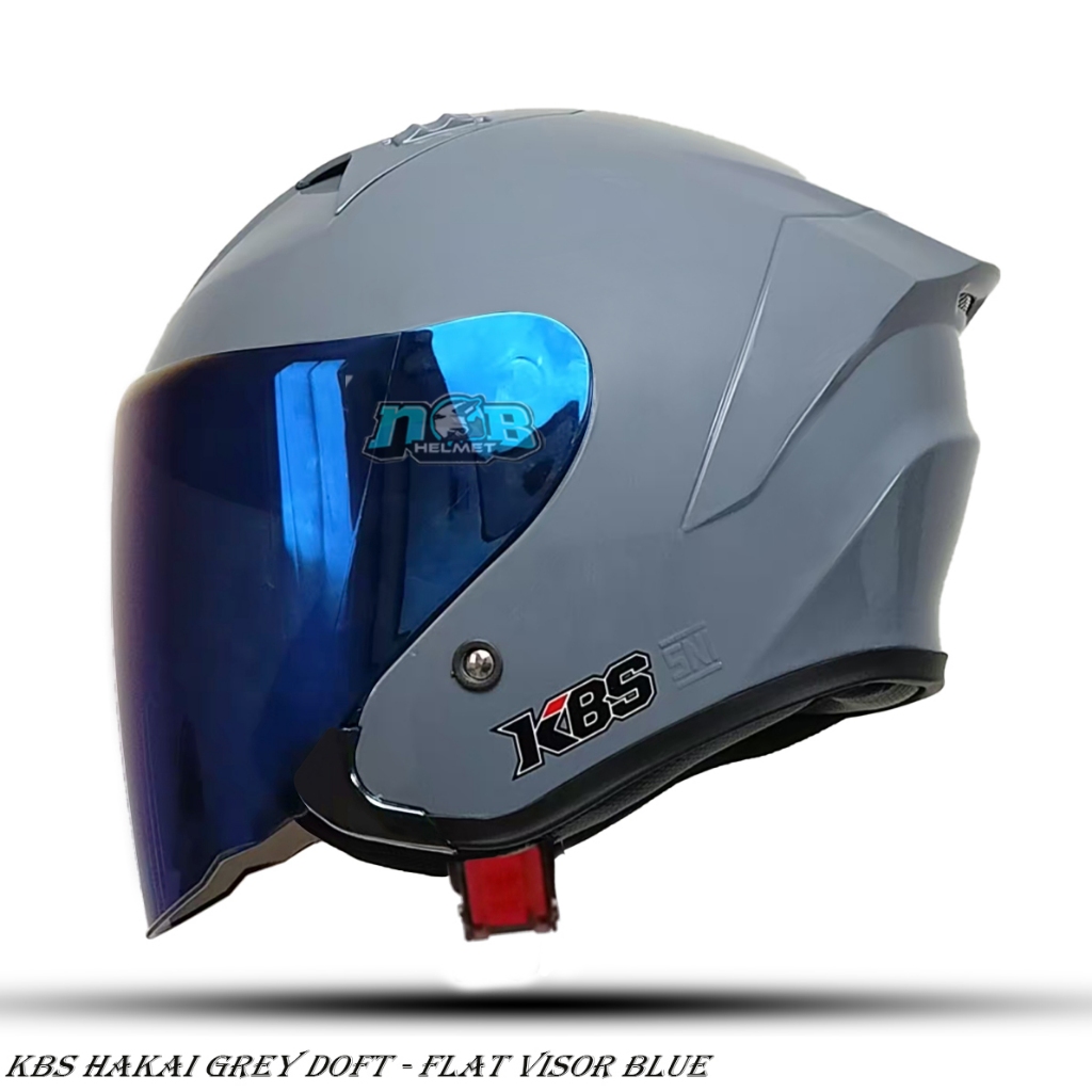 Jual Helm Half Face Kbs Hakai White Visor Venom Bening Helm Pria Dan