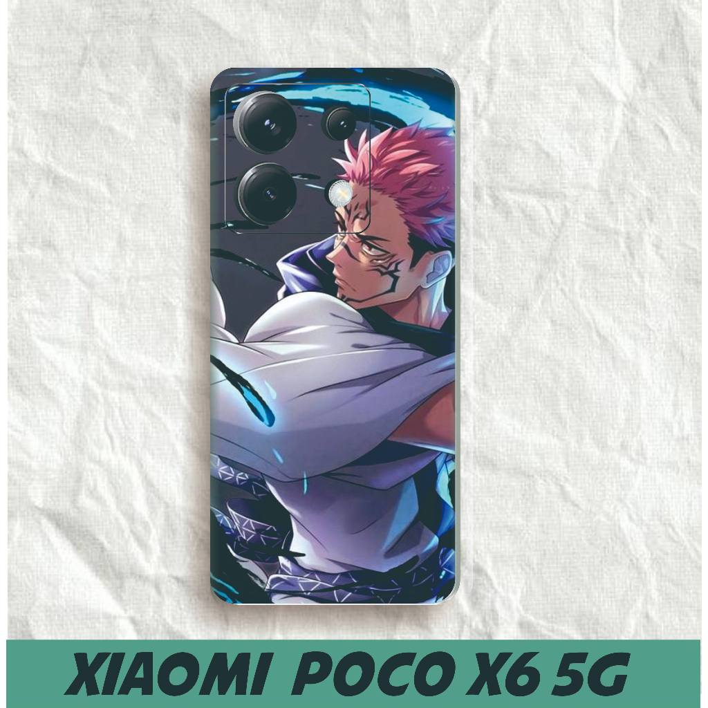 Jual GARSKIN/STICKER/CASING Xiaomi POCO X6 5G Motif Anime Jujutsu ...