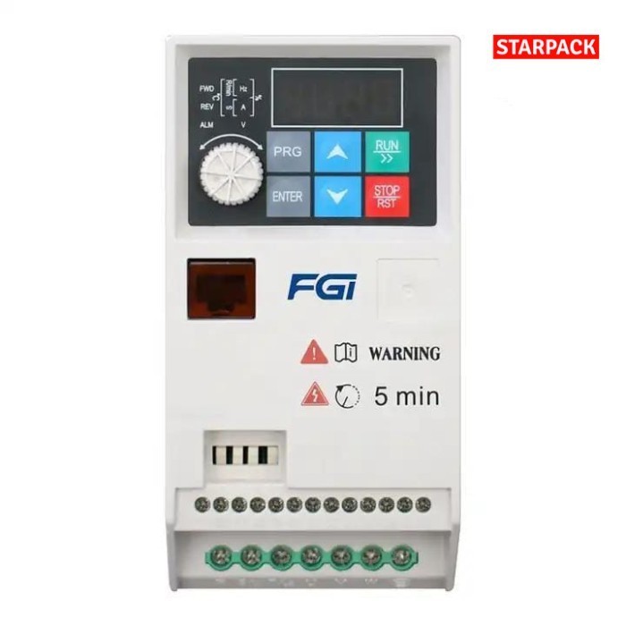 Jual Inverter VFD FGI FD100M 2,2kW / 3 HP Input 3Phase 380V Output ...