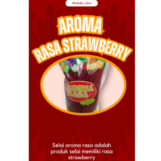Jual AROMA RASA STRAWBERRY | selai strowberry | rasa strawberry | 1 kg ...