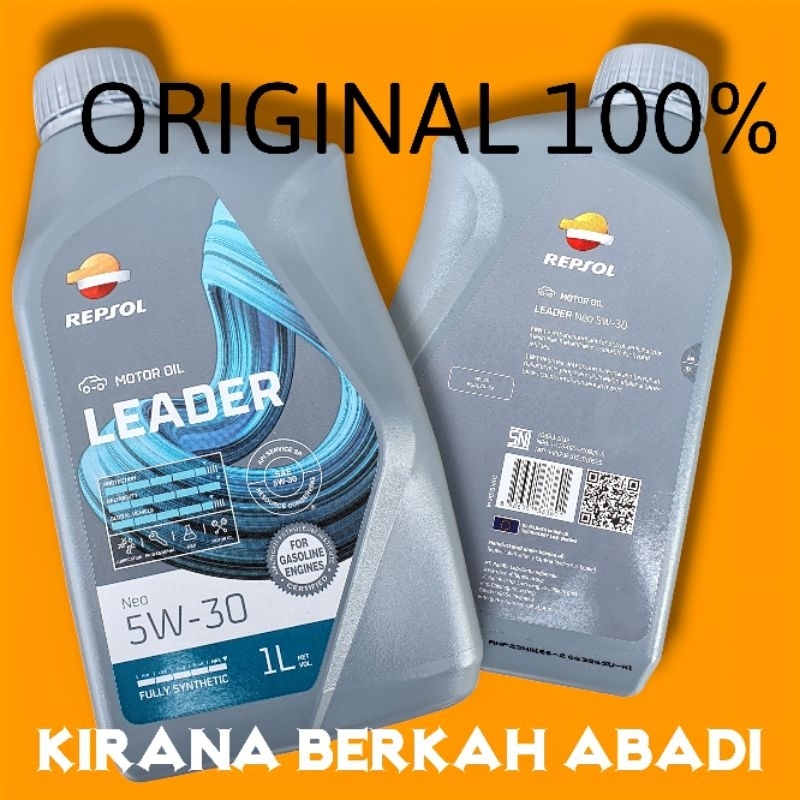 Jual REPSOL ELITE LEADER 5W-30 FULLY SYNTHETIC API SP KEMASAN 1 LITER ...