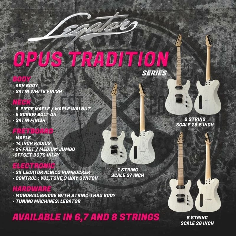 Legator opus 8 sales