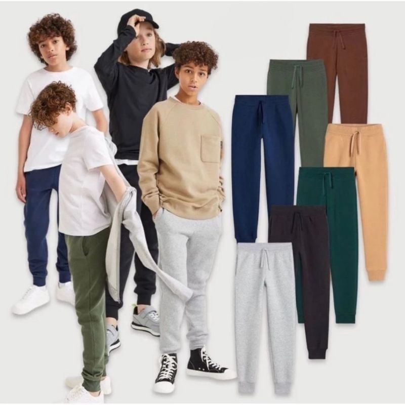 Nevada Cut N Sew Combi Ottoman Celana Jogger Terry Anak Laki-laki main image 0