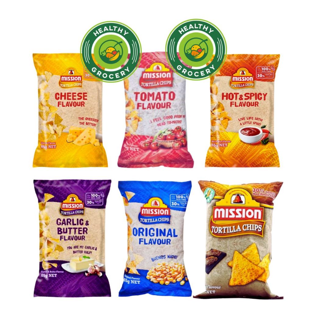 Jual Mission Tortilla Chips Original / Cheese / BBQ / Garlic & Butter ...