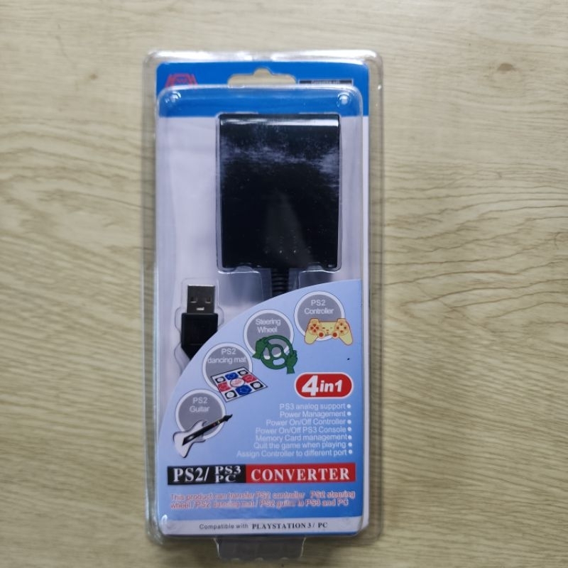 Jual CONVERTER 4IN1 / CONVERTER STIK PS2 TO PS3 Shopee Indonesia