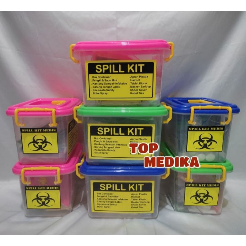 Jual SPILL KIT INFEKSIUS/ APD Rumah Sakit/ Puskesmas/ Klinik PILL KIT ...