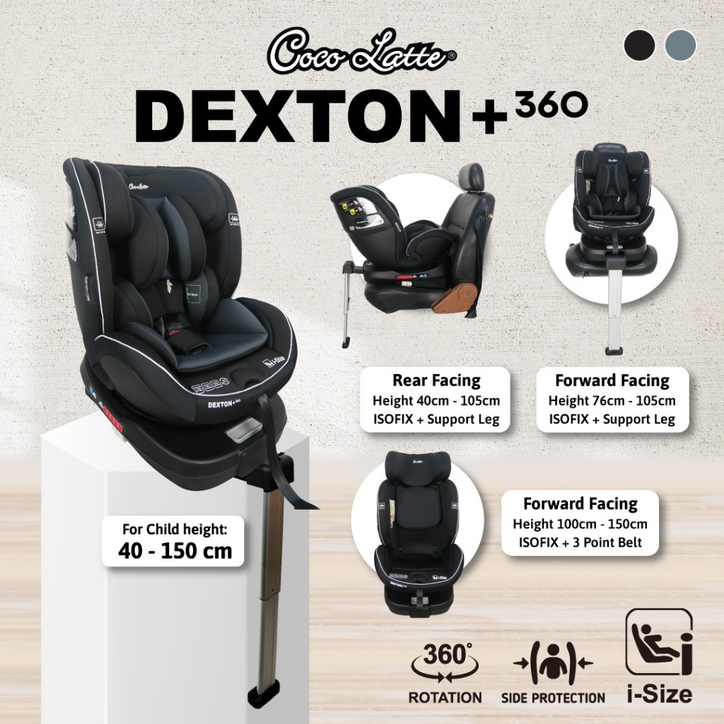 COCOLATTE Dexton+ 360 Carseat