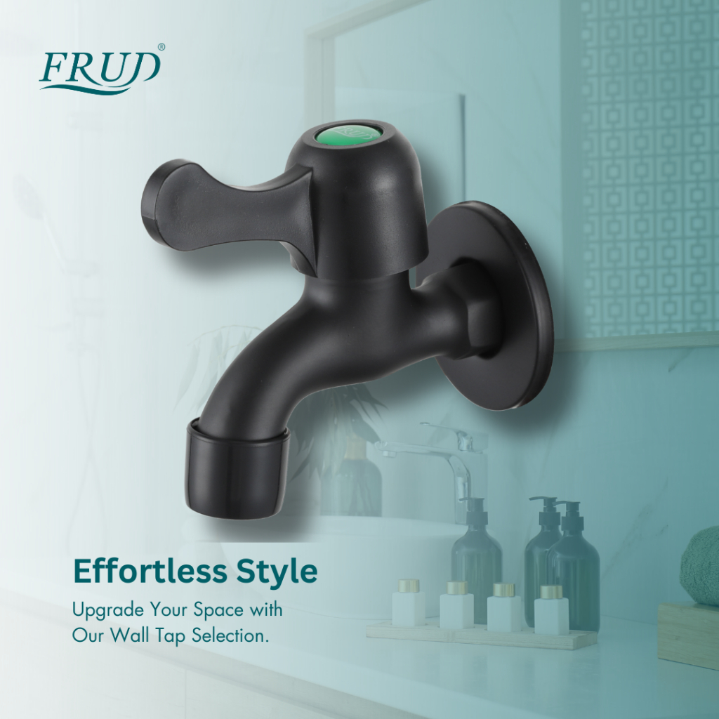 Jual FRUD IR2107-6 Kran Air Tembok Keran Taman Hitam | Shopee Indonesia