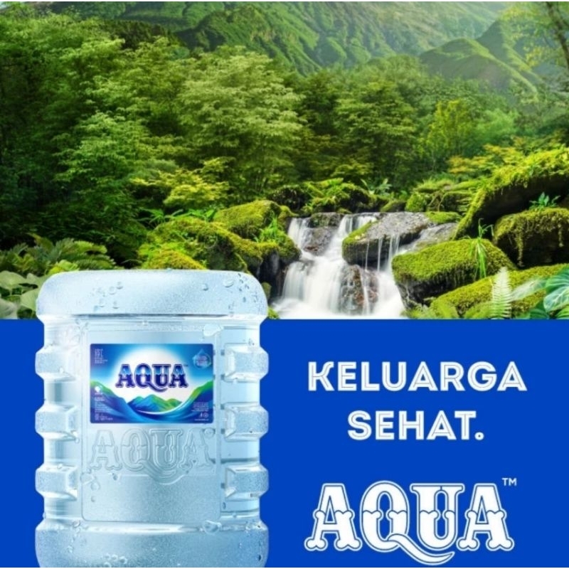 Jual Galon Aqua 19 Liter Segel Original Shopee Indonesia 0771