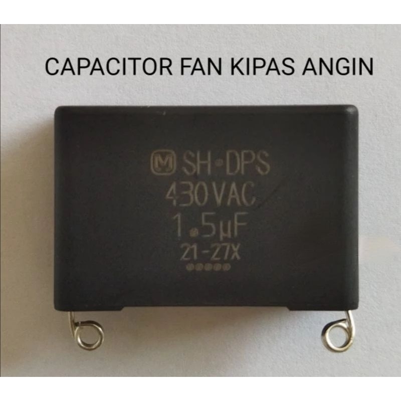 Jual Kapasitor Kipas Angin Panasonic KDK Original 1,5 Mf 430vac