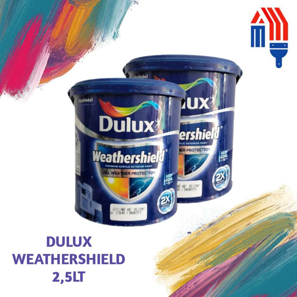 Jual Cat Tembok Eksterior Dulux Weathershield Core Dualshield 2 5