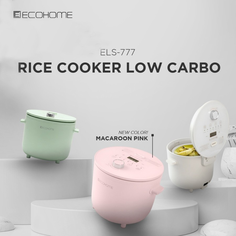 Jual ECOHOME Rice Cooker Low Carbo ELS 777 / Penanak nasi Less Sugar