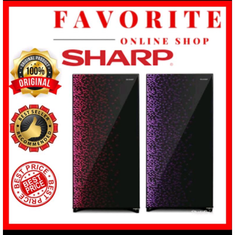 Jual kulkas Sharp 165mg kulkas Sharp 1 pintu original | Shopee Indonesia