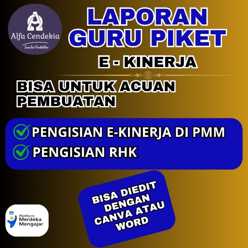 Jual FORMAT LAPORAN GURU PIKET PADA RHK | Shopee Indonesia