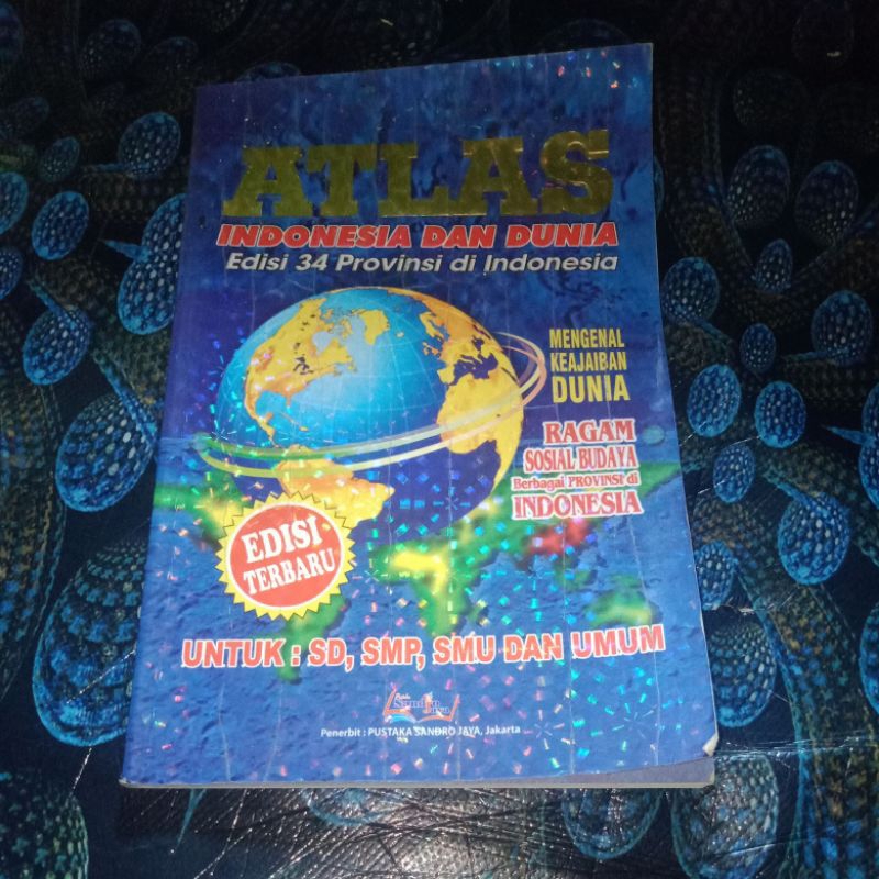 Jual Buku Atlas Indonesia Dan Dunia | Shopee Indonesia