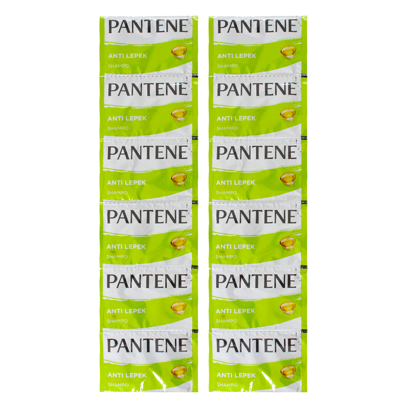 Jual Pantene Shampo Anti Lepek Renceng (9ml x 12 Sachet) | Shopee Indonesia