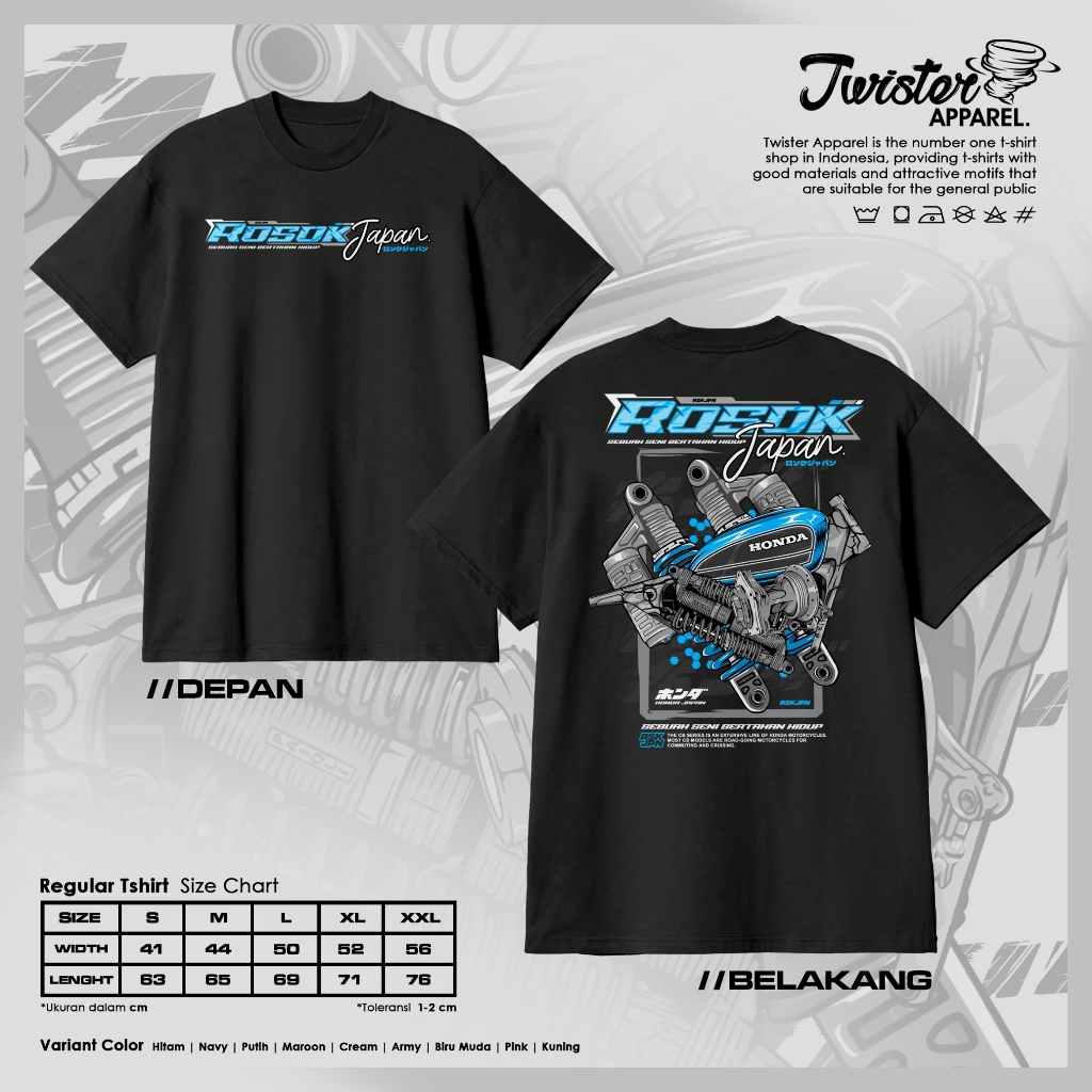 Jual Kaos Rosok Japan Sebuah Seni Bertahan Hidup Baju Racing Otomotif