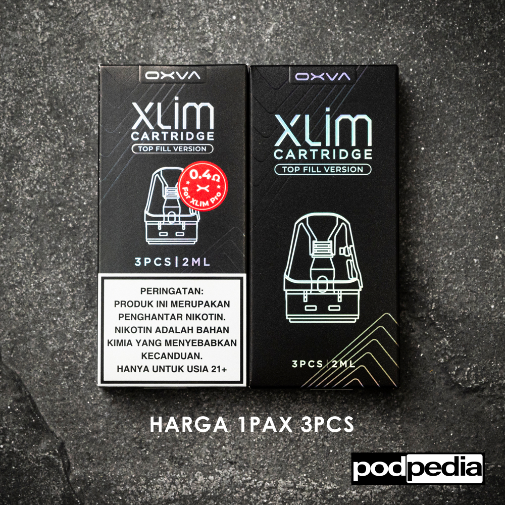 Jual OXVA XLIM V3/PRO 0.4 0.6 0.8 1.2 ohm 2ml Cartridge | XLIM SE SQ ...