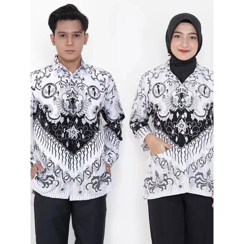 Jual Seragam Batik PGRI Terbaru | Baju Guru | PGRI Terlaris | SERAGAM ...