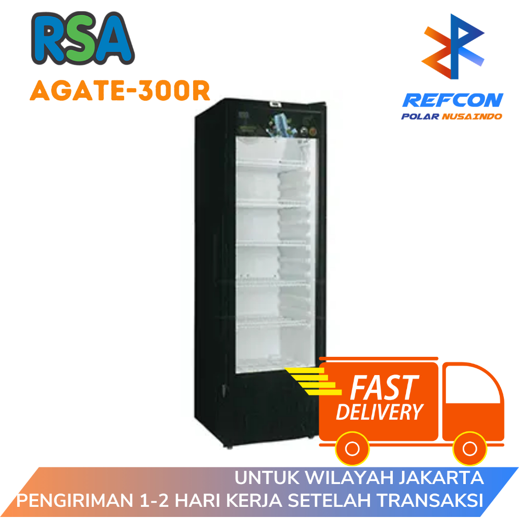 Jual Showcase RSA AGATE-300R / AGATE 300 R 5 Rak Display Cooler ...