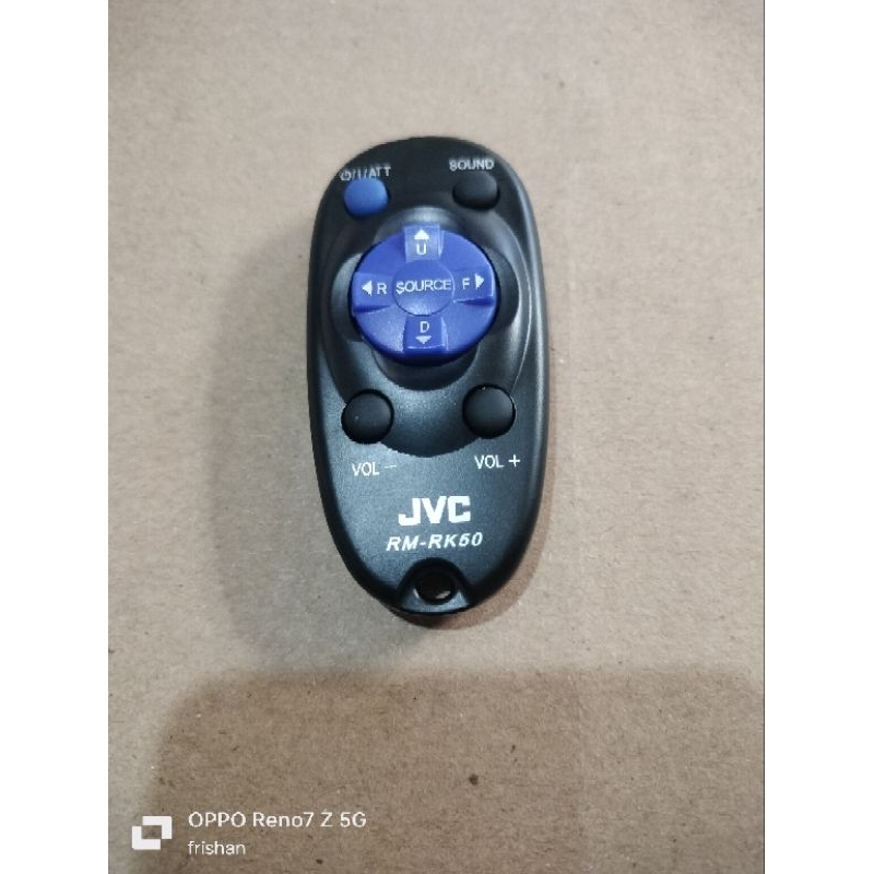 Jual REMOT TAPE MOBIL JVC RM-RK52 ORIGINAL PLUS BATERAI | Shopee Indonesia