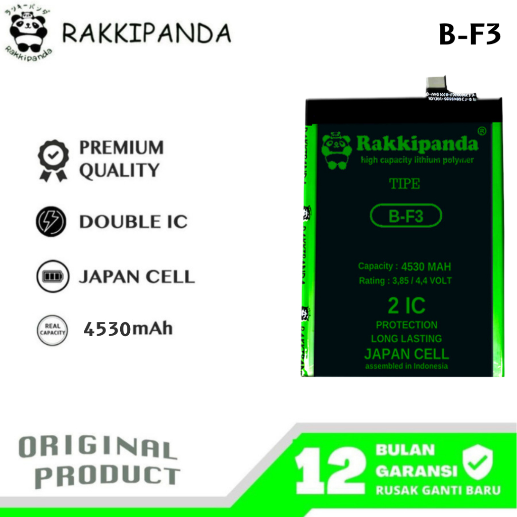 Jual RakkiPanda - B-F3 Vivo Y91 / Y93 1814 / Y95 / Y91C 1820 / Y1S ...