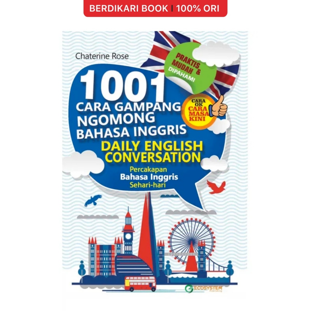 Jual Berdikari - 1001 Cara Gampang Ngomong Bahasa Inggris - Ecosystem ...