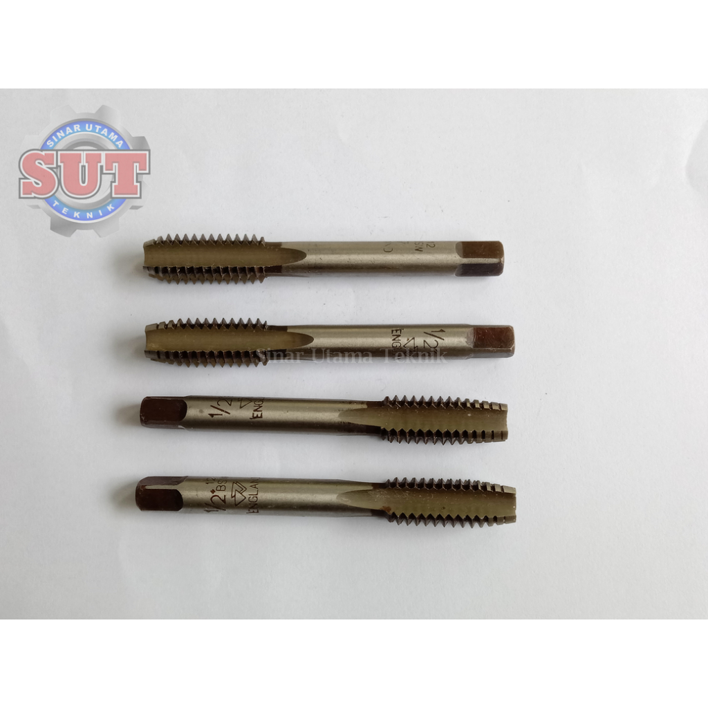 Jual Hand Tap 1/2 x 12 BSW tap inchi Hand Tap lurus pembuat drat ...