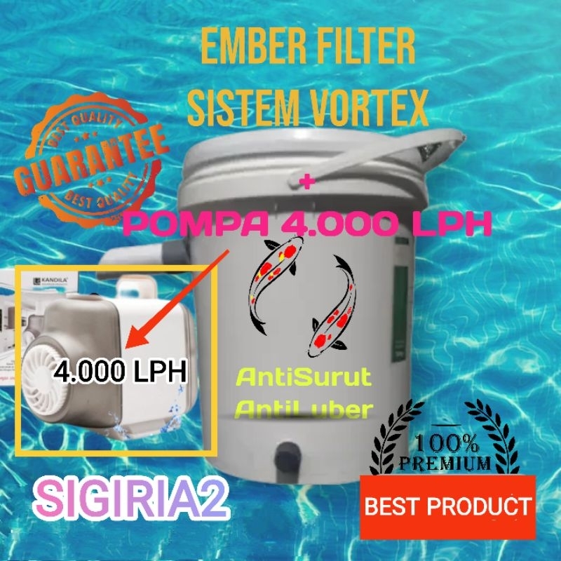 Jual Filter Ember Kolam IKAN KOI Chamber bio sistem VORTEX OUTDOOR ...
