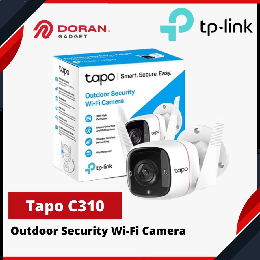 Jual Tapo C310 TP Link C310 Outdoor Security Wifi Camera CCTV IPX6 ...