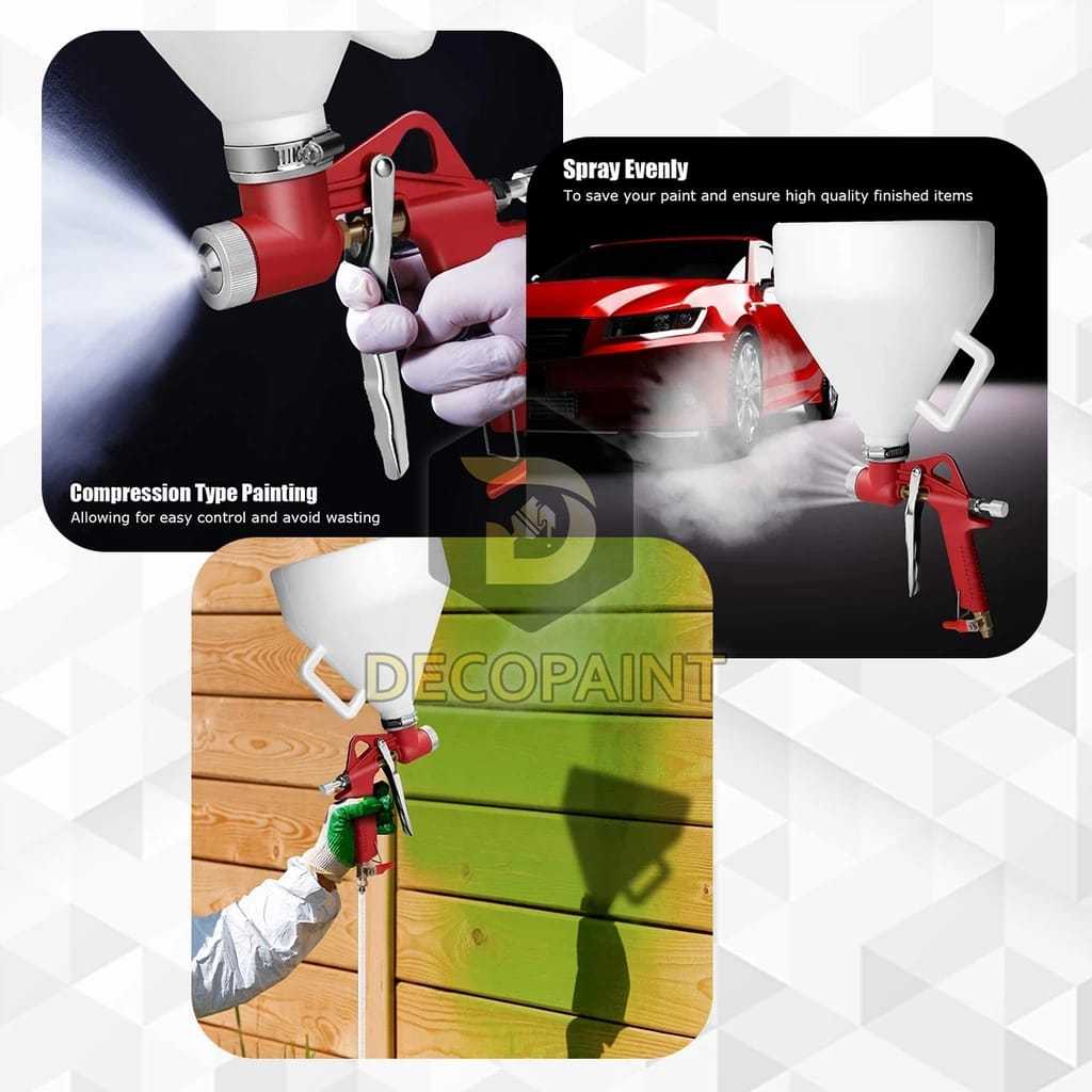 Jual Spray Gun Alat Semprot Cat Tekstur Pasir Kamprot Shopee Indonesia