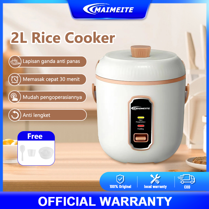 Jual MAIMEITE Rice Cooker 2L Magic Com Multifungsi/Panci anti lengket