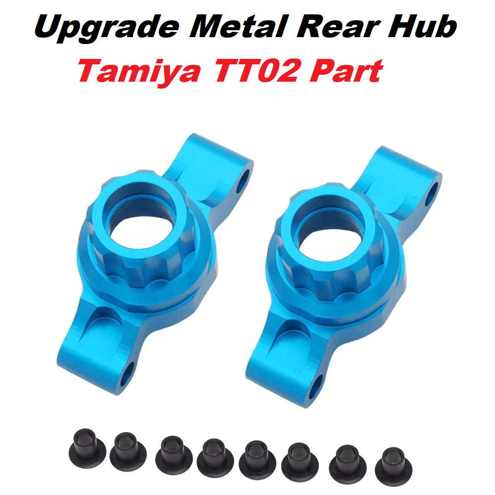 Jual Upgrade Metal Rear Hub Tamiya TT02 Part | Shopee Indonesia