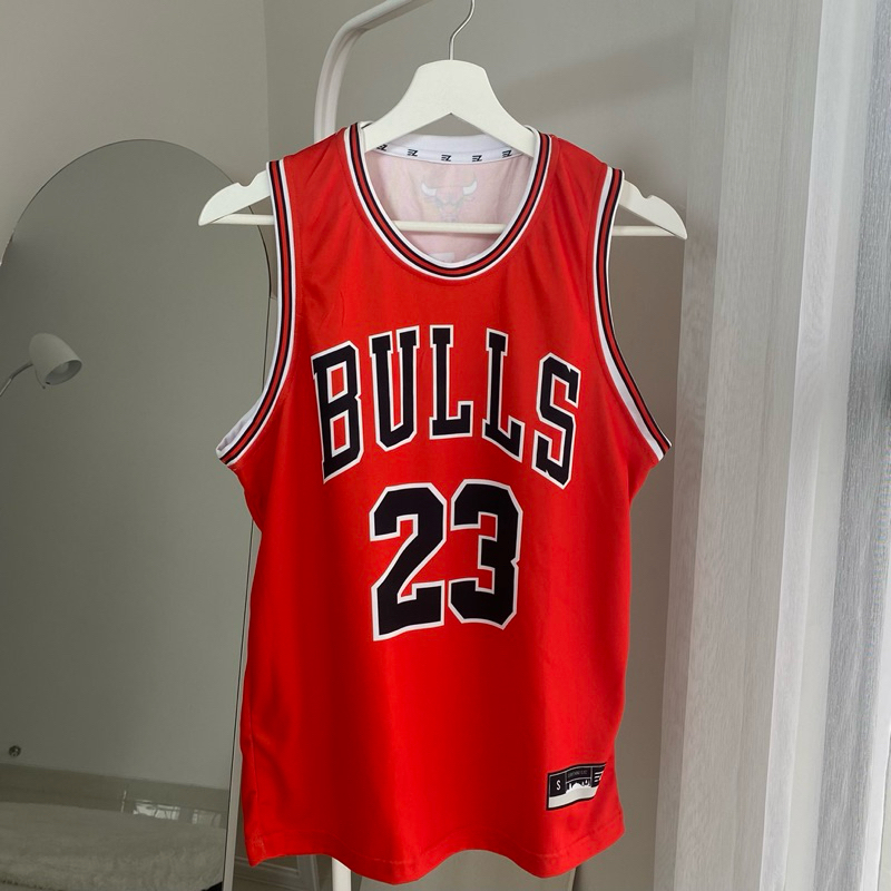 Jual Jersey Basket Chicago Bulls Jordan 23 Merah Hitam Swimingan ...