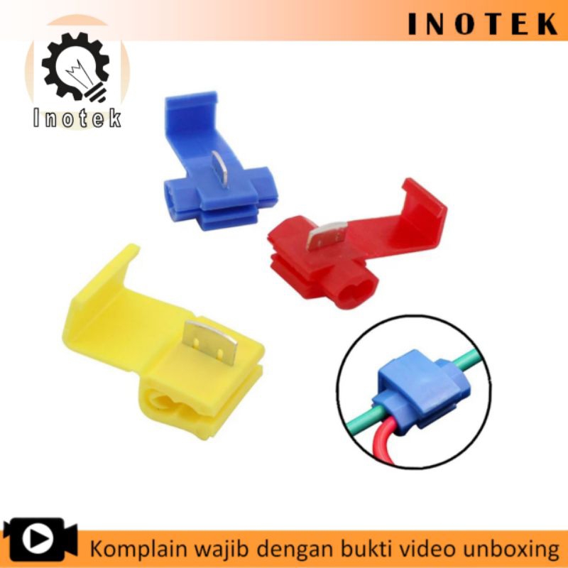 Jual Klip penyambung kabel cepat quick clamp cable klem jumper