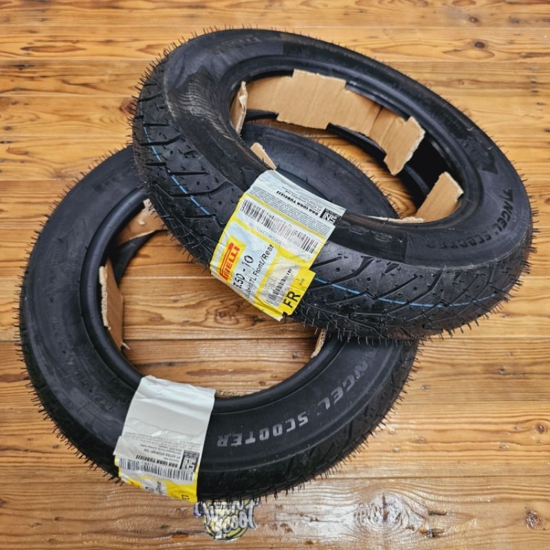 Coppia Gomme Michelin S83 3.00-10 + Camere Aria Per Vespa - Kit Completo Pneumatici - Foto 3