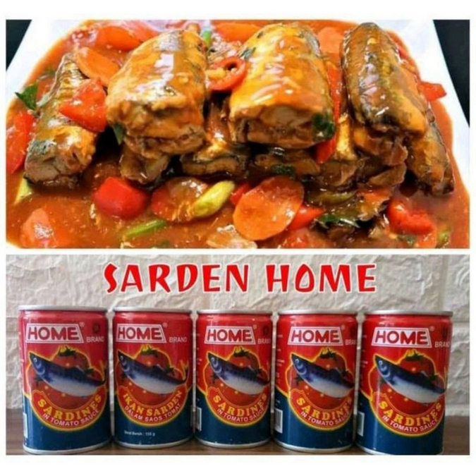 Jual sarden home 155gr / Sarden Kemasan Kaleng | Shopee Indonesia