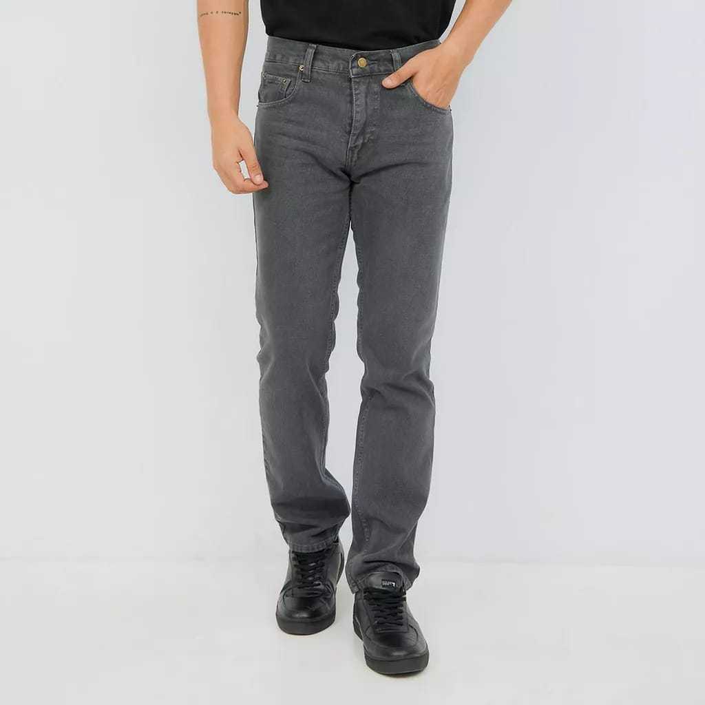Jual CELANA DENIM JEANS REGULER STANDAR KERJA TERMURAH / CELANA UFC